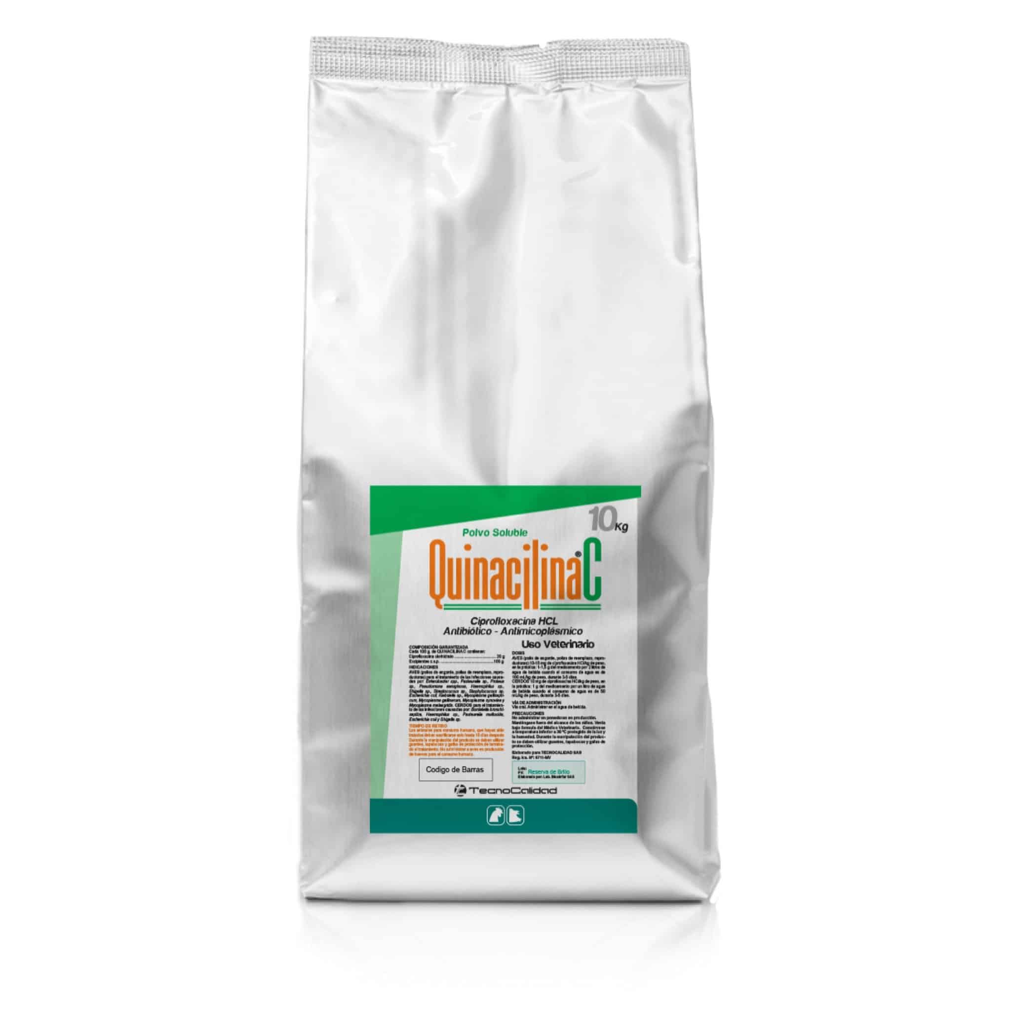 Quinacilina C AntibióticoAntimicoplásmico 1,10,20KG My Farm Delivery