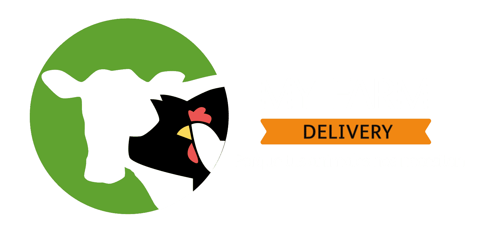 Tu primes mes de Domicilios Gratis 4 Logo MyFarmDelivery WHT